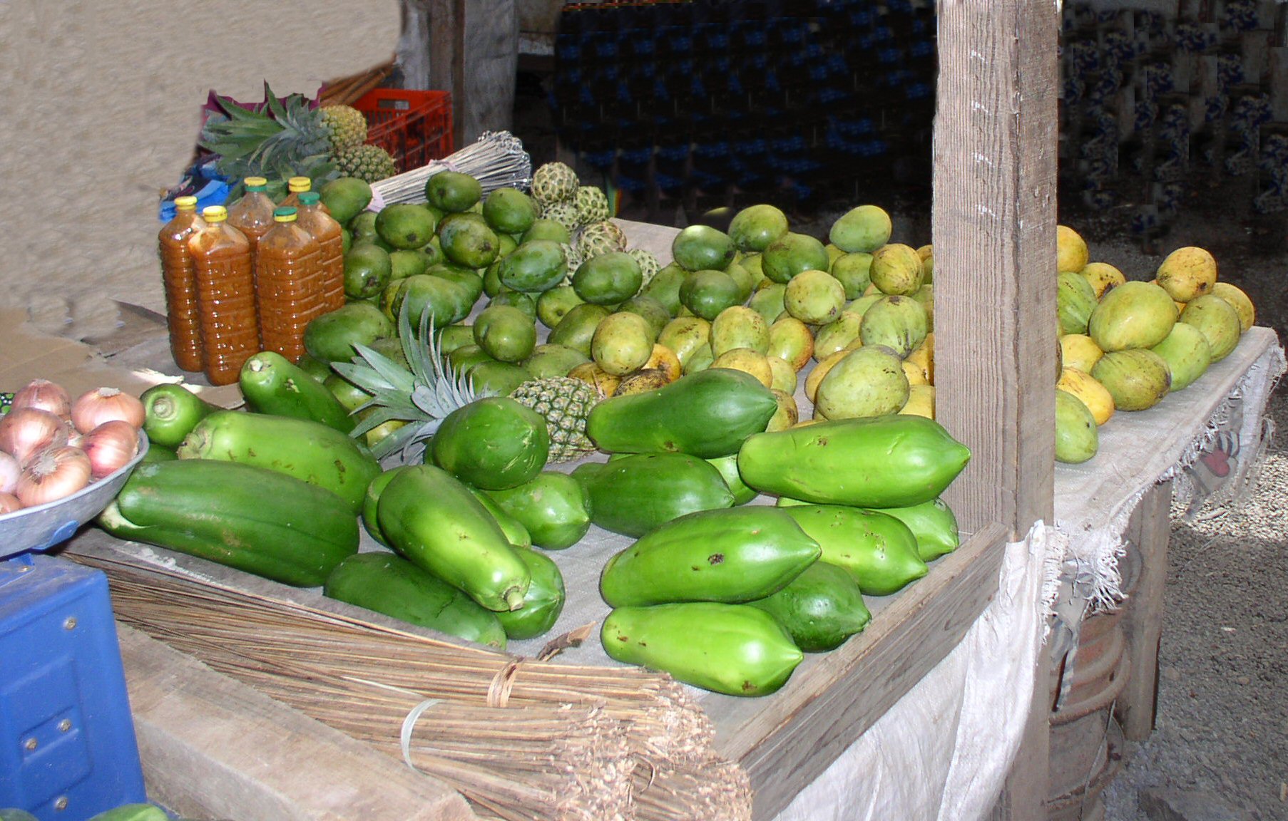 A typical Market Stall